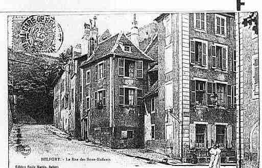 Ville de BELFORT Carte postale ancienne